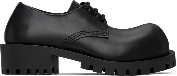 Balenciaga Black Hummer Derbys
