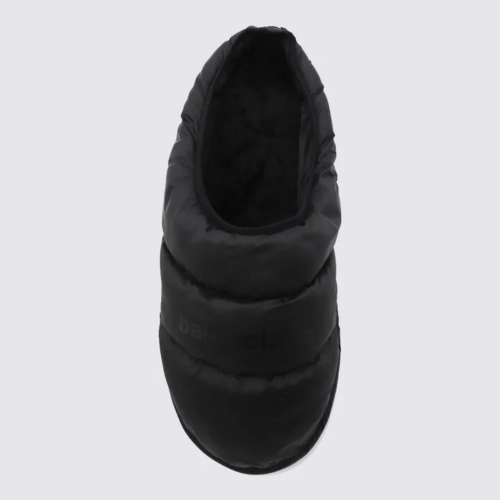 Balenciaga Black Nylon Sandals - Image 4