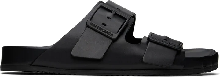 Balenciaga Black Sunday Sandals