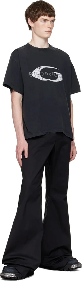 Balenciaga Black Tractor Loafers - Image 5
