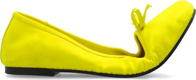 Balenciaga Bow Detailed Ballerina Flats