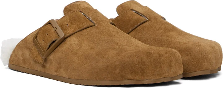 Balenciaga Brown Sunday Mules - Image 4