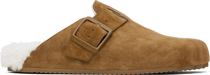 Balenciaga Brown Sunday Mules