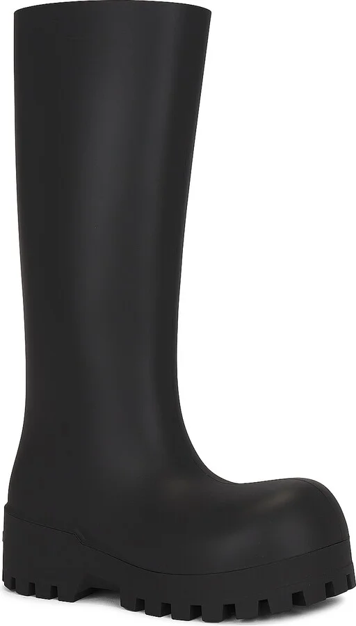 Balenciaga Bulldozer Rainboot in Black - Image 2