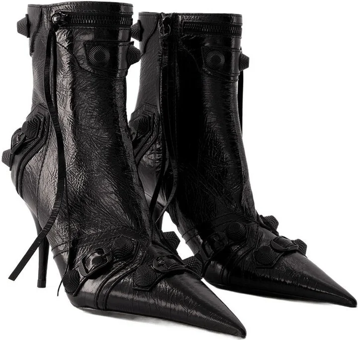 Balenciaga Cagole Bootie H90 Ankle Boots - Image 2