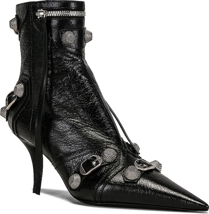 Balenciaga Cagole Bootie in Black - Image 2