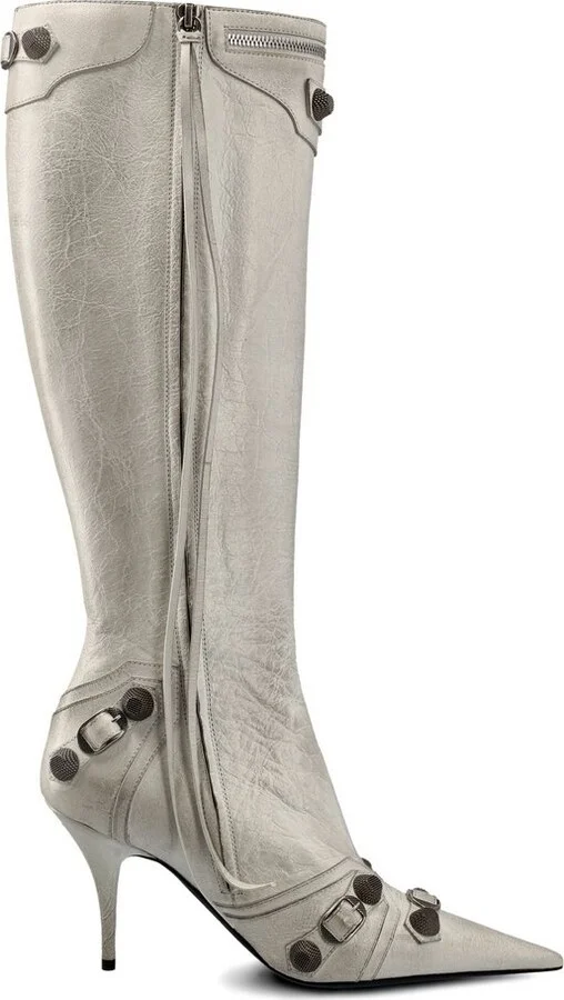 Balenciaga Cagole Dirty Effect Boots