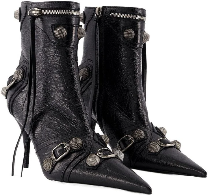 Balenciaga Cagole H90 Ankle Boots - Image 2