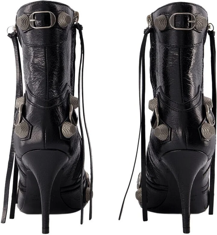Balenciaga Cagole H90 Ankle Boots - Image 3