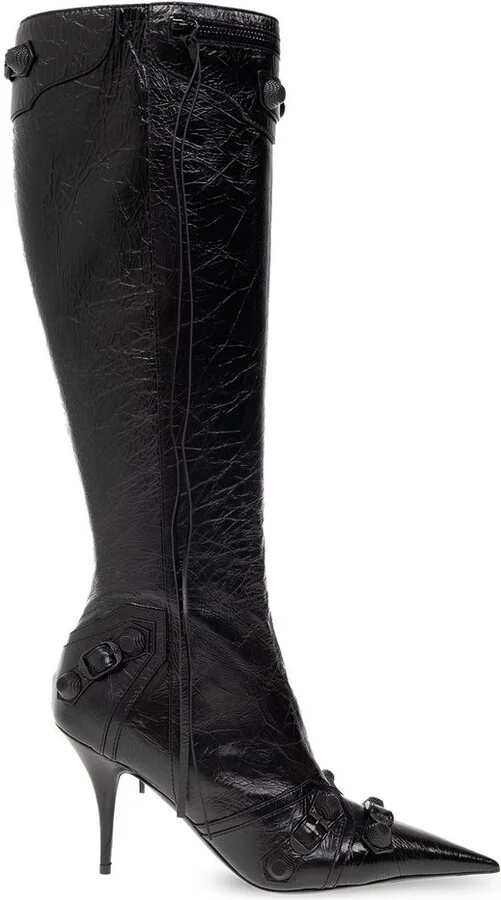 Balenciaga Cagole Heeled Boots