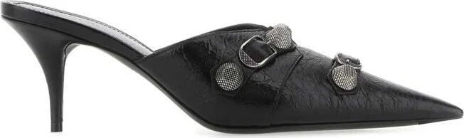Balenciaga Cagole Pointed Toe Mules