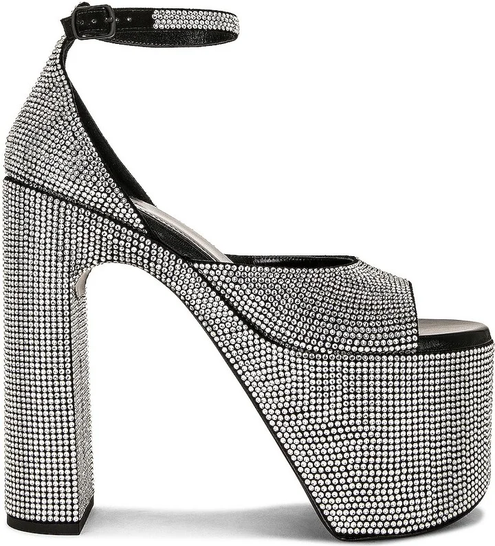 Balenciaga Camden Sandal in Black