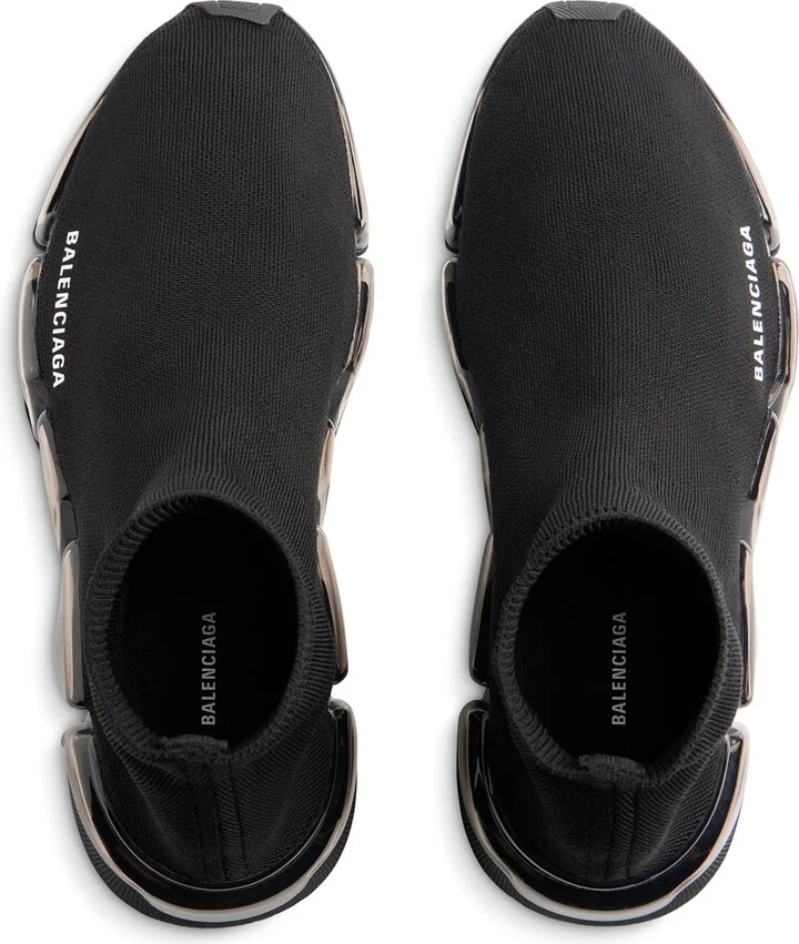 Balenciaga Clear Sole Speed 2.0 Sneakers - Image 2