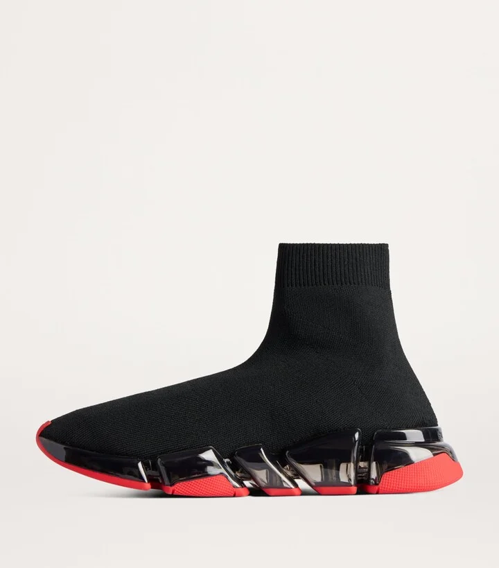 Balenciaga Clear Sole Speed 2.0 Sneakers - Image 2