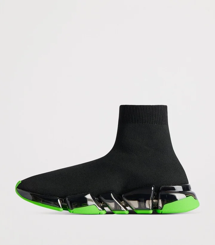 Balenciaga Clear Sole Speed 2.0 Sneakers - Image 4