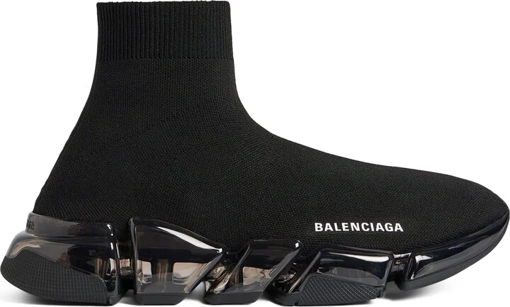 Balenciaga Clear Sole Speed 2.0 Sneakers