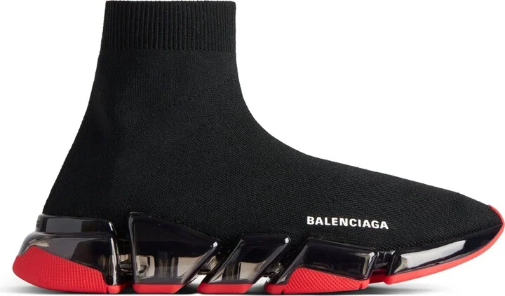Balenciaga Clear Sole Speed 2.0 Sneakers
