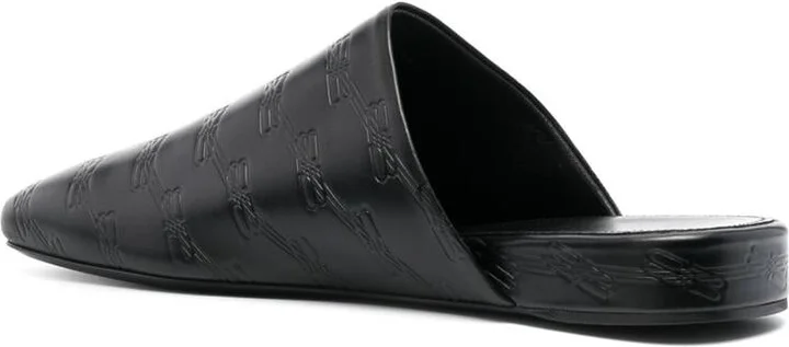 Balenciaga Cosy Bb Leather Slippers - Image 3