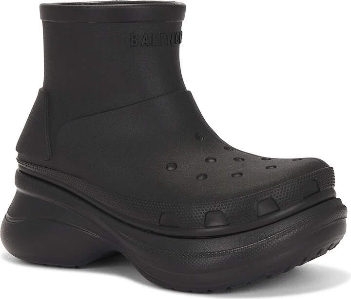 Balenciaga Crocs Bootie in Black - Image 2