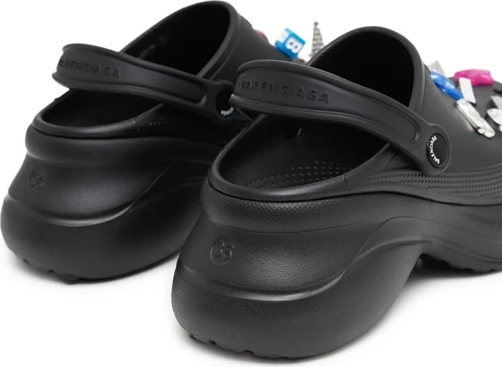 Balenciaga Crocs Jibbitz Sandals - Image 2