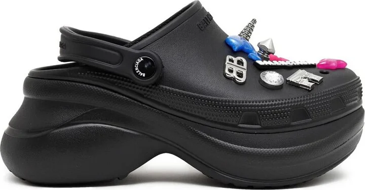 Balenciaga Crocs Jibbitz Sandals