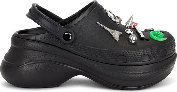 Balenciaga Crocs Mule in Black - Image 2