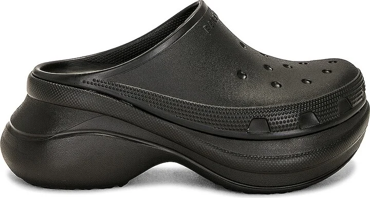Balenciaga Crocs Mule in Black