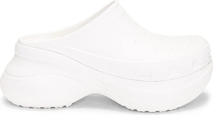 Balenciaga Crocs Mule in White
