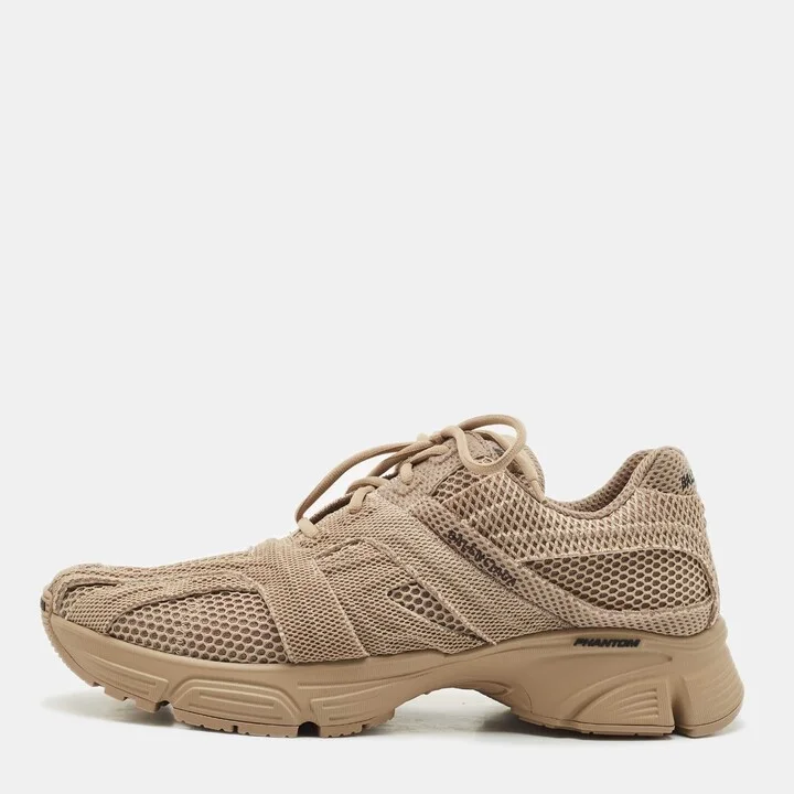 Balenciaga Dark Beige Mesh Phantom Sneakers Size 45