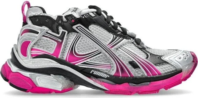 Balenciaga Gradient Lace-Up Sneakers