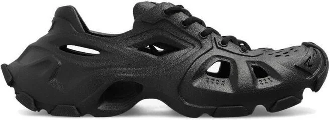 Balenciaga HD Laced Cut-Out Sneakers