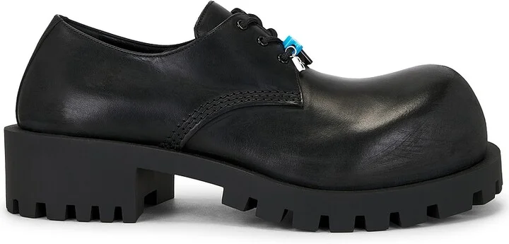 Balenciaga Hummer Derby Shoe in Black - Image 2