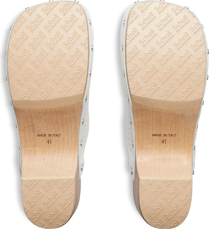 Balenciaga I Scholl Clog Mule - Image 7