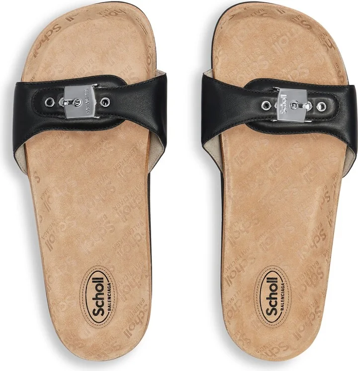 Balenciaga I Scholl Flat Sandal - Image 6