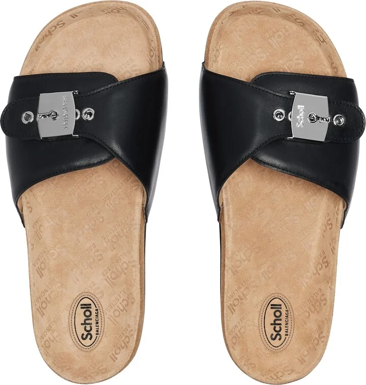 Balenciaga I Scholl Flat Sandal - Image 6