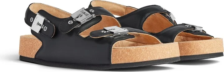 Balenciaga I Scholl Flat Sandal - Image 2