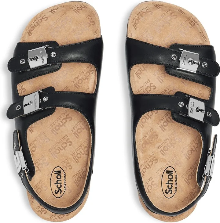 Balenciaga I Scholl Flat Sandal - Image 6