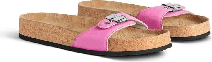 Balenciaga I Scholl Flat Sandal - Image 2