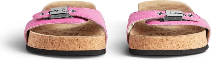 Balenciaga I Scholl Flat Sandal - Image 3