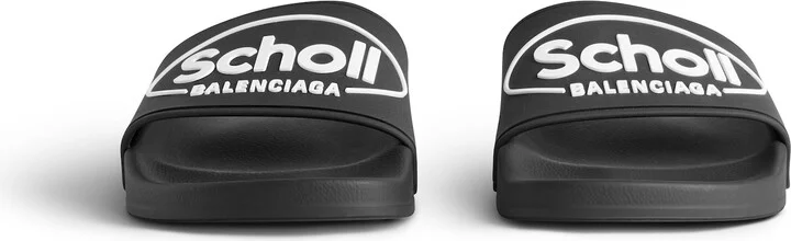Balenciaga I Scholl Pool Slide Sandal - Image 3