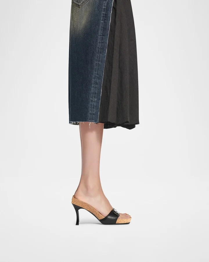 Balenciaga I Scholl Sandal - Image 3