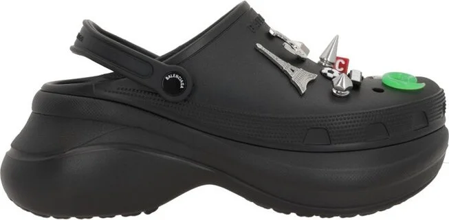 Balenciaga Jibbitz Charm Crocs Mules