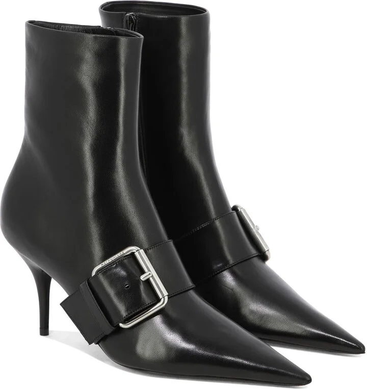 Balenciaga "Knife 80" Ankle Boots - Image 2