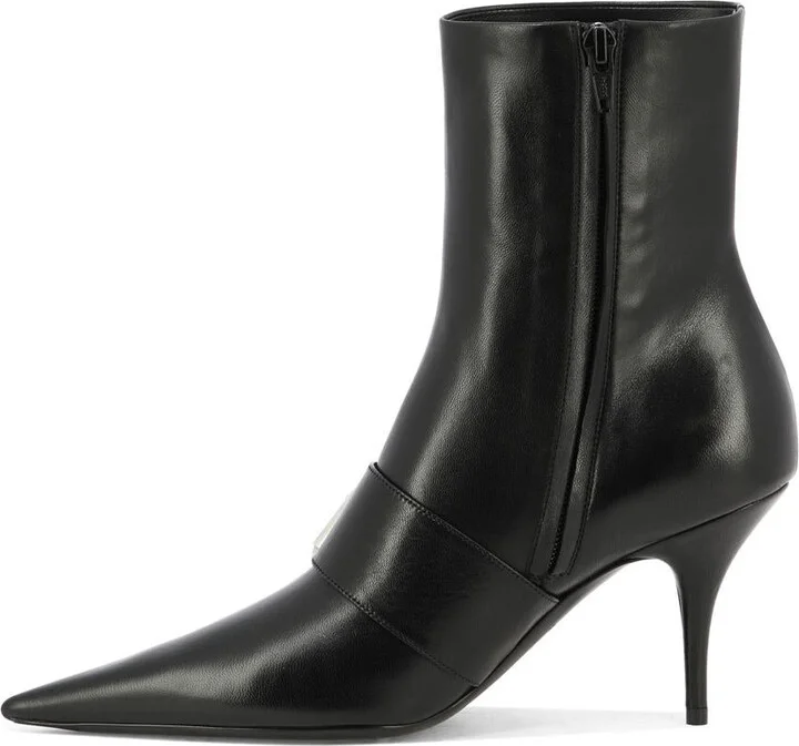 Balenciaga "Knife 80" Ankle Boots - Image 3