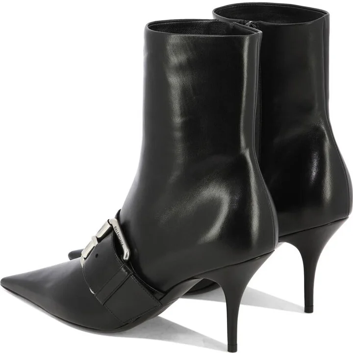 Balenciaga "Knife 80" Ankle Boots - Image 4