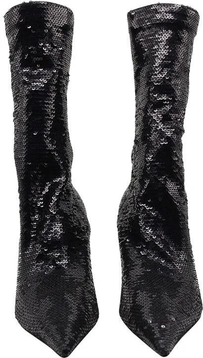 Balenciaga Knife 80Mm Bootie Shoes - Image 3