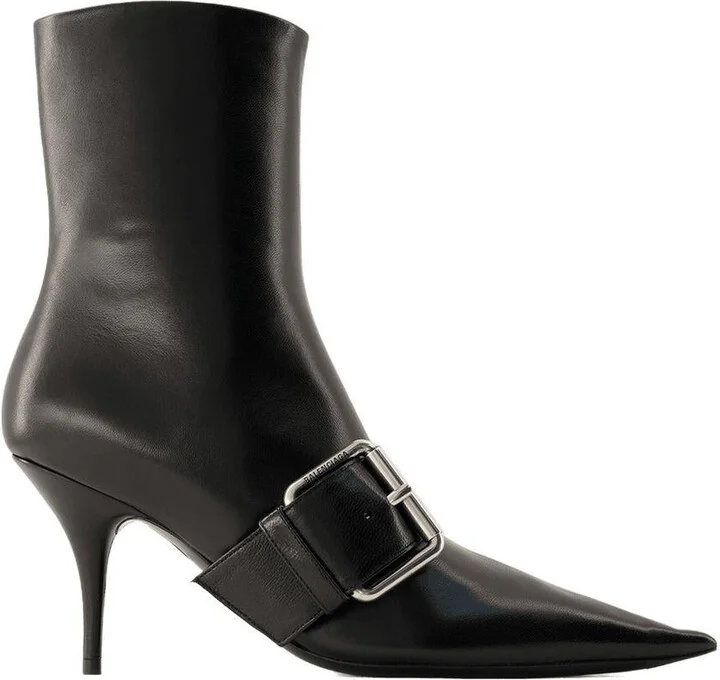 Balenciaga Knife Belt M80 Ankle Boots