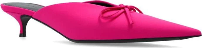 Balenciaga Knife Bow Mules - Image 5