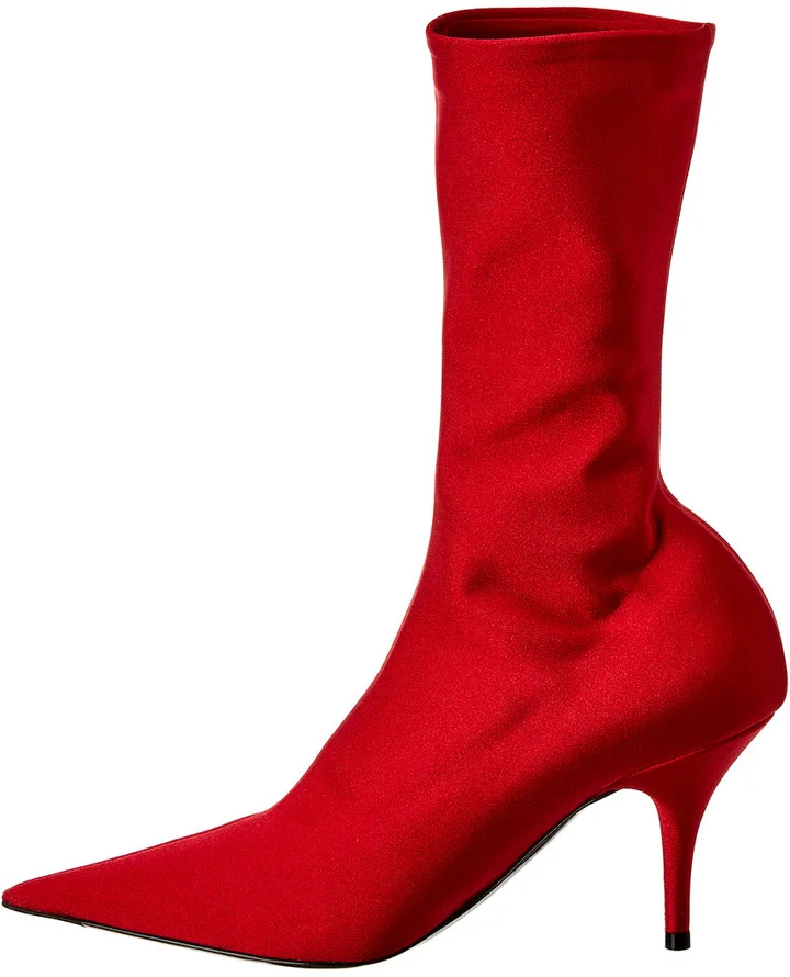 Balenciaga Knife Stretch Knit Bootie - Image 2