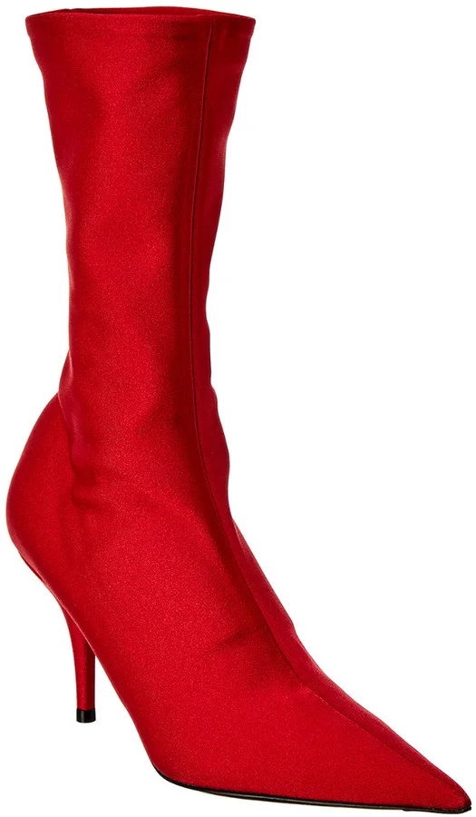 Balenciaga Knife Stretch Knit Bootie